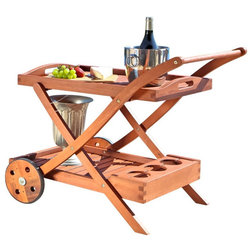 Traditional Outdoor Serving Carts by Vifah