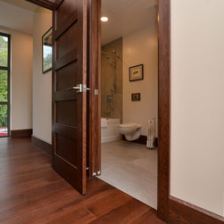 Bright Space & Distressed Floors - Hardwood Flooring