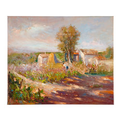 IMPRESSIONIST PAINTING &ndash; &Eacute;TRETAT - NEW - Wall Decor