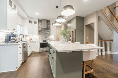 Example of a kitchen design in Columbus