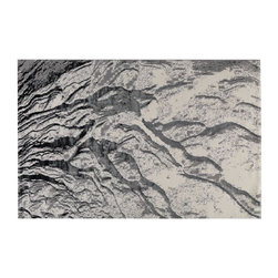 Mat Orange - Mat Orange Inizio White Grey Rug - Rugs