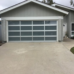 Aluminum Full View Garage Doors - Products