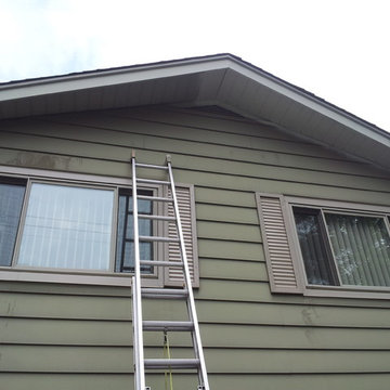 Exterior repaint airless spray
