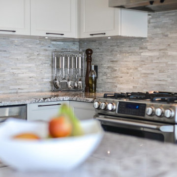 Cuisine et salle à manger intemporel (Rénovation)