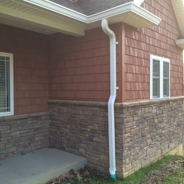 Material supplied for a Craftsman style new construction project