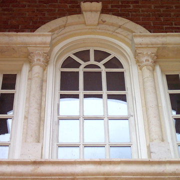 Classic Federal Style Atlanta Estate with Temple of the Winds Column Order