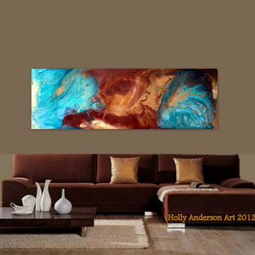 Contemporary Abstract Art for Modern Spaces "PURE BLISS"