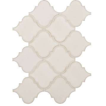 MSI PT-AW-ARABESQ 15-1/2"x10-1/2" Baroque Mosaic Wall Tile, Glossy