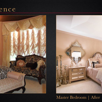 Master Bedroom Accessory Call Before & After
