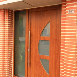 Instalation menuiserie PVC - Ch&ecirc;ne dor&eacute; - Windows And Doors