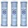 KleenWater KW2510CB Carbon Block Water Filter, Set of 3