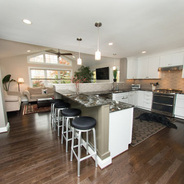Open Concept Entertaining Kitchen in Fairfax, VA