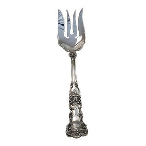 Sterling Silver Flatware Gorham King Edward Cold Meat Fork