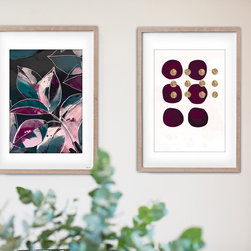 Winter Colour Palette - Mixed Media Art