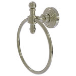 Allied Brass - Retro Wave Towel Ring, Polished Nickel - The traditional motif from this elegant collection has timeless appeal. Towel ring is constructed of solid brass and is an ideal six inches in diameter. It is ideal for displaying your favorite decorative towels or for providing the space for daily use.