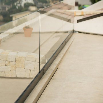 Exterior Frameless Glass Guardrail