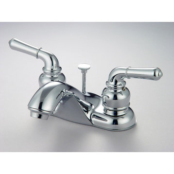 Hardware House Two Handle Lavatory Faucet, Chrome