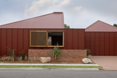 Inspiration for a modern exterior in Newcastle - Maitland.