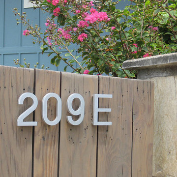 Modern House Numbers