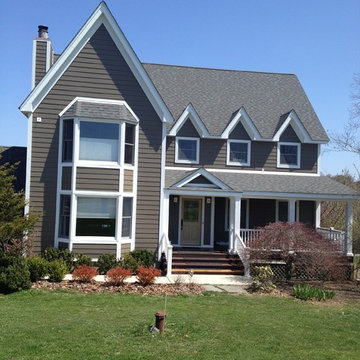 Warwick Ny Hardie siding and Hardie trim project.