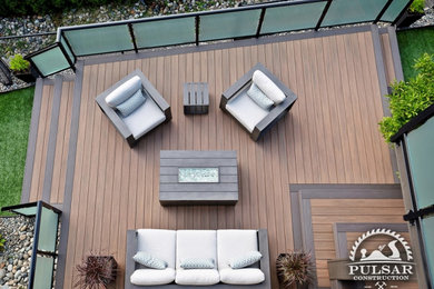 Example of a deck design in Vancouver