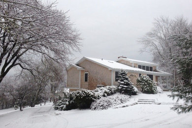 Example of a trendy exterior home design in Other