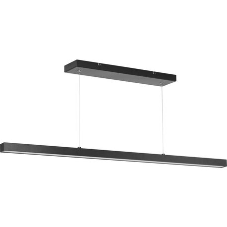 Planck LED Collection Black 1-Light LED Pendant