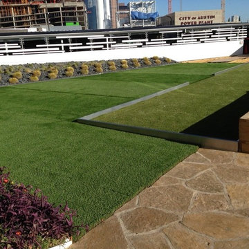 Gables Park Towers: Green Roof with Synthetic Turf