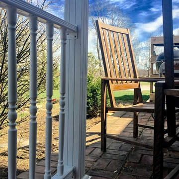 Colonial Wood Style Railings