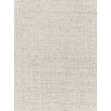 Caprice Handmade Hand-Tufted Wool Beige/Ivory Area Rug, 12'x15'