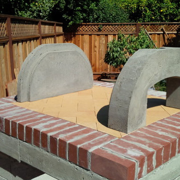 The Plesha Wood Fired Pizza Oven in California