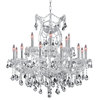 Artistry Lighting Maria Theresa Collection Chandelier 30x28, Chrome