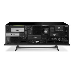 MONDRIAN BLACK Sideboard - Accent Chests And Cabinets