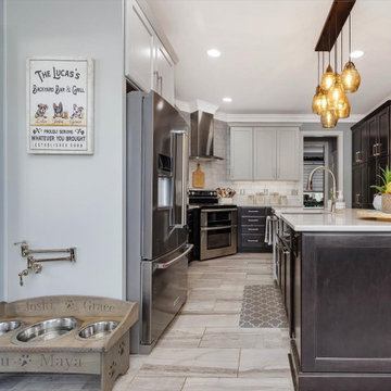Two-Finish Kitchen Design Sanford, NC