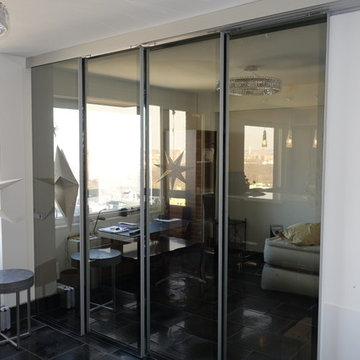 SMART doors in Manhattan penthouse