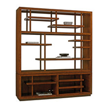Shelving Fireplace Unit