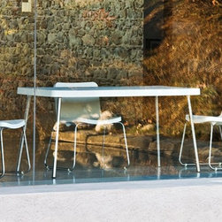 Time Out Outdoor Table by Serralunga - Outdoor Dining Tables