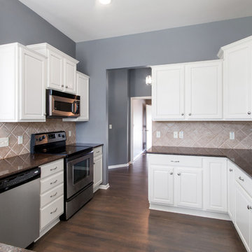 Bye, Bye Golden Oak.....Hello Painted Cabinets and Trim