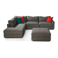 Zoom Out Sectional by Thayer Coggin - Sectional Sofas