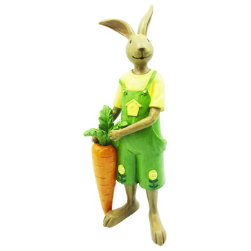 Mr Rabbit With Carrot, 12.5"