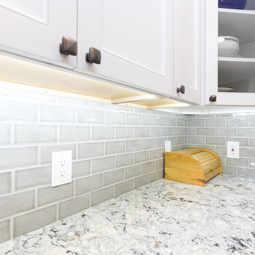 White Transitional Kitchen