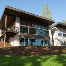 Sloped Lot House Exteriors