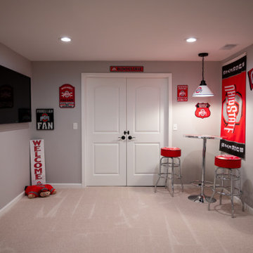 Finished Basement in Oxford, MI