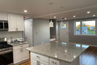 Kitchen photo in Boston