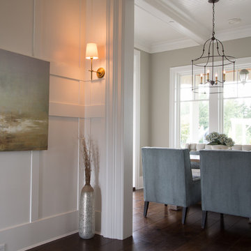Classic Meets Eclectic in Grand Craftsman-Inspired Home By Blue Garnet Design/ T
