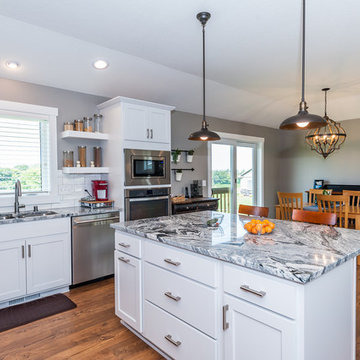New Construction- Woodstone Drive Transitional Farmhouse