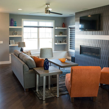 Modern Industrial Parade Home | Custom Home
