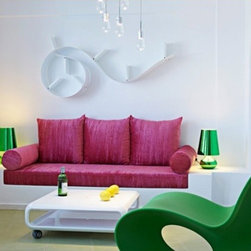 Bookworm Bookcase by Kartell - Bookcases