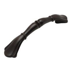 Cosmas - Cabinet Pull, 3" Hole Centers, Oil Rubbed Bronze, Set of 10 - Cabinet And Drawer Handle Pulls