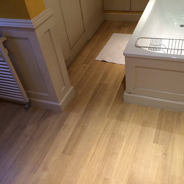 Installing Amtico Floor to Bathroom